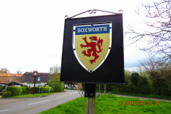 Boxworth sign