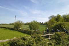 On-a-footpath