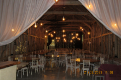 In the long barn