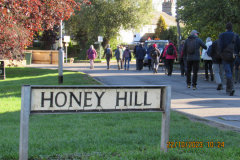 Honey Hilll Sign