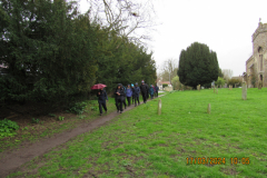 Walkers-by-church