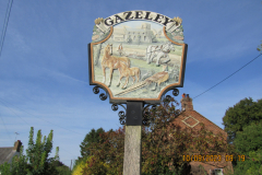 Gazeley Village Sign