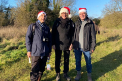 Walkers-in-santa-hats