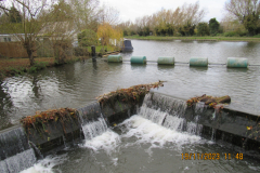 Water-flowing-over-the-spillway