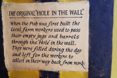 Hole in the wall history