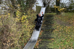 Peter on the slide
